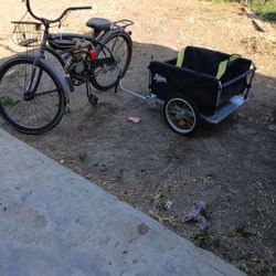 Custom 24 Inch Huffy With The Big 100cc Gasoline Motor 