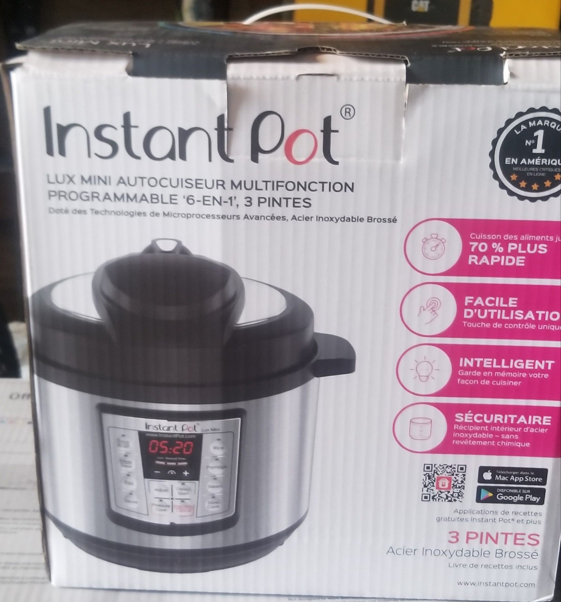 Brand New Instant Pot 3qt Mini Lux