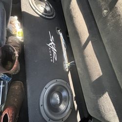 Subwoofers And Amp