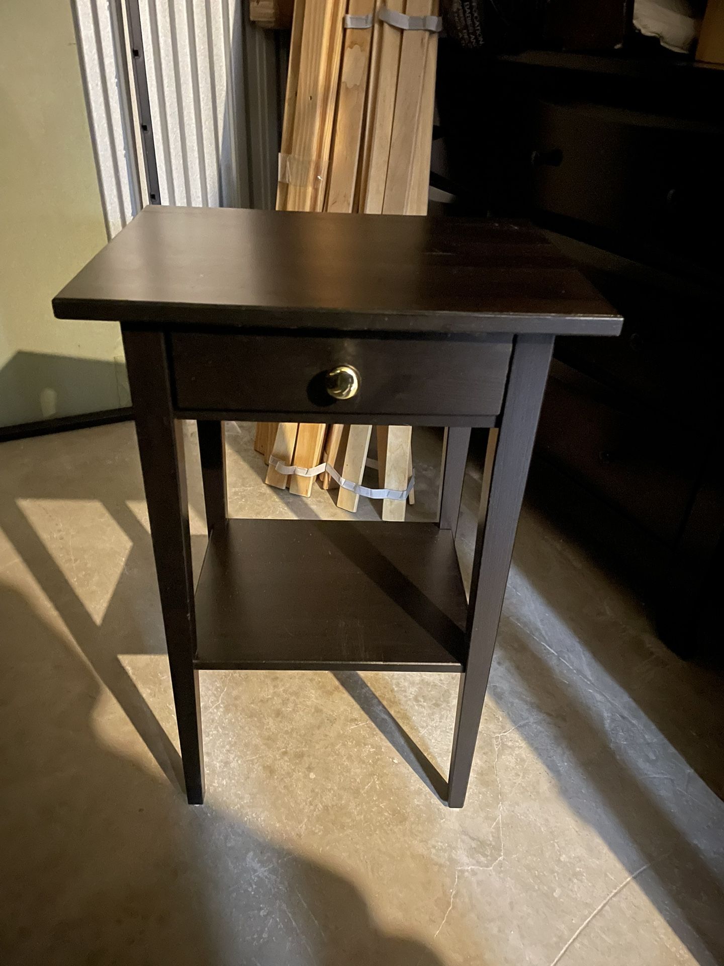IKEA Hemnes 1 Drawer Nightstand End Table