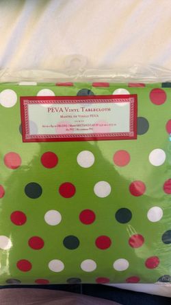 PEVA Vinyl tablecloth