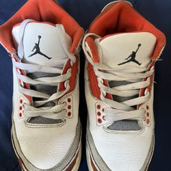 Nike Jordan 3 retro size 5y sneakers