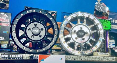 On sale. 15x7 Beadlock wheels 4x137 5x4.5 wheels 4PC for SXS UTV (we finance)