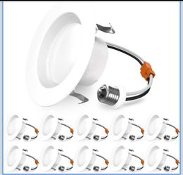 Sunco 10 Pack Retrofit LED Recessed Lighting 4 Inch