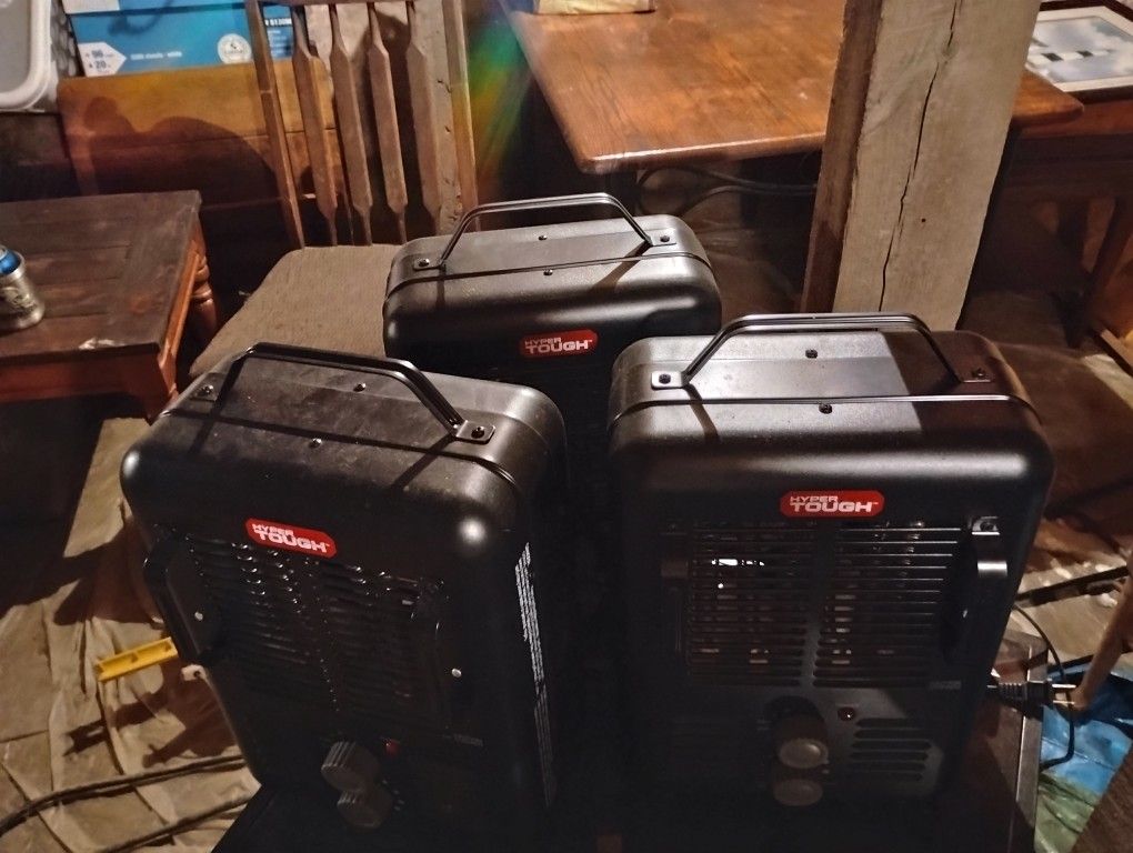 (4) Space Heaters