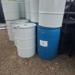 55 Gallons Barrels