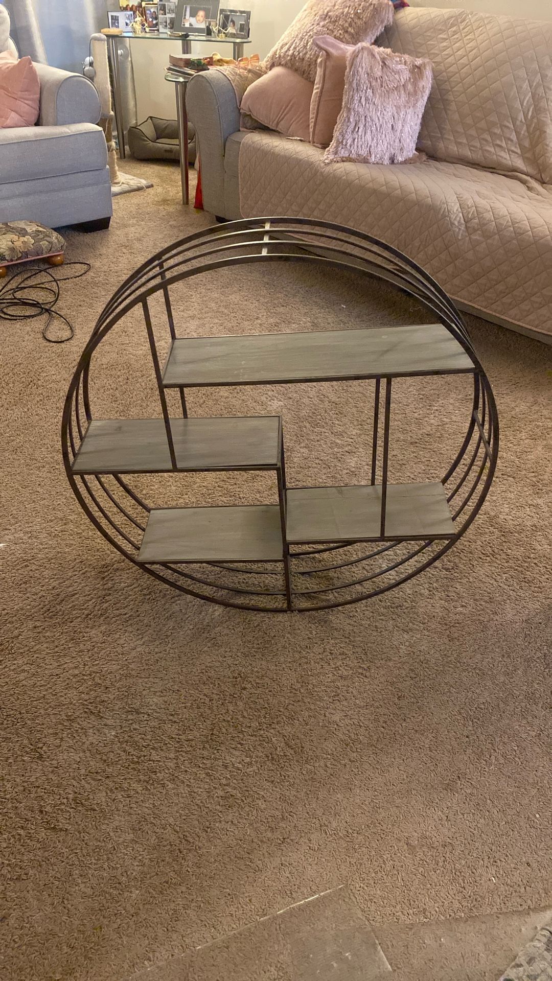 Circular Hanging Shelf