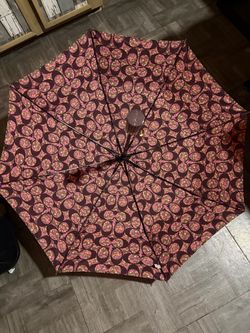 Coach Signature Print Umbrella