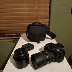 SONY CAMERA AND LENS’ 