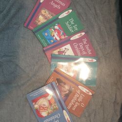 Christmas pop up books, set of 6
