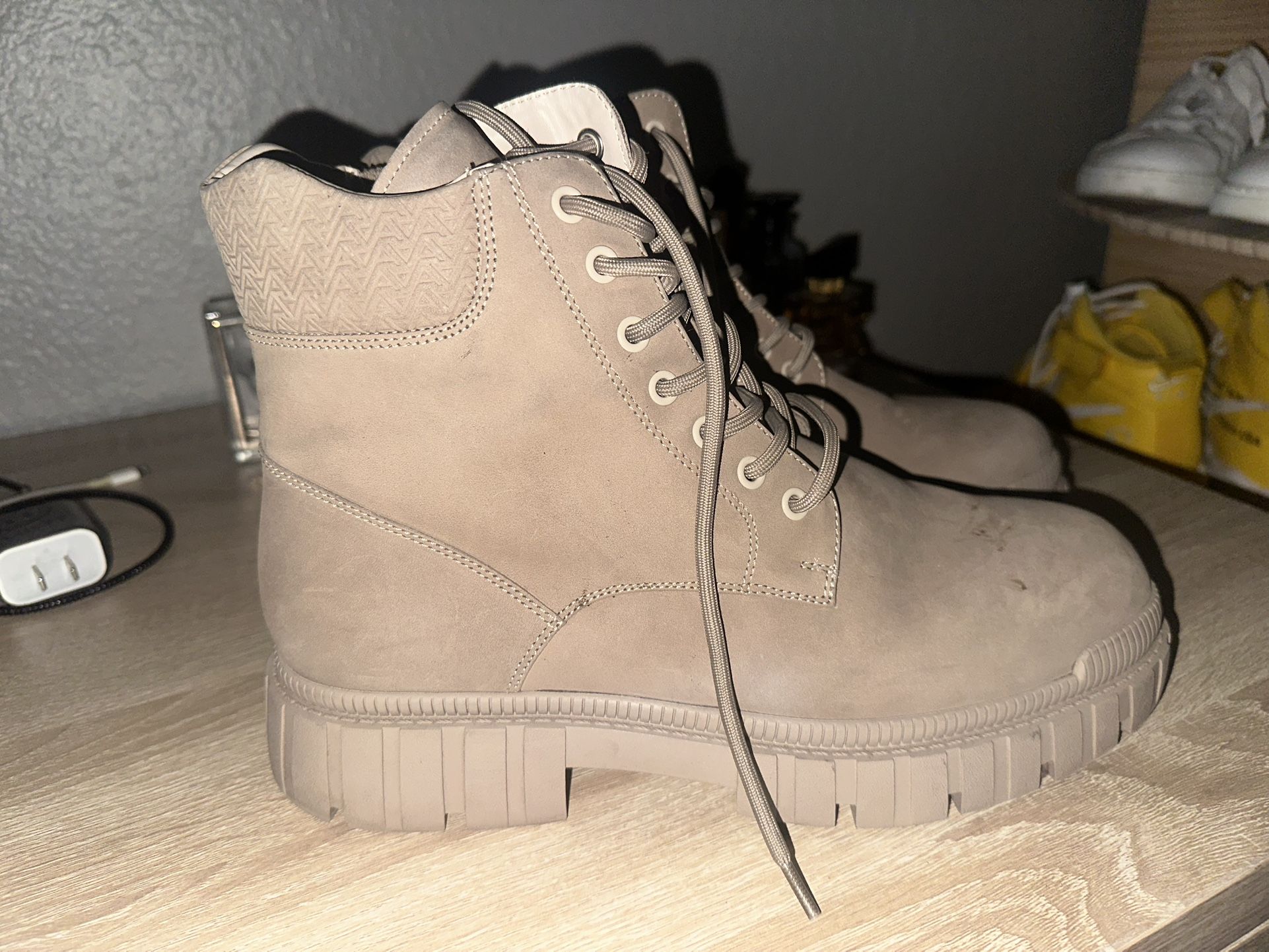 Aldo Combat Boots Waterproof Size 10