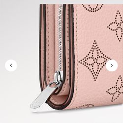 NEW Mahina Leather Cléa Wallet, Rose Jasmin Pink