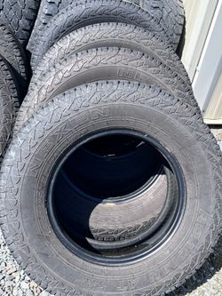 235/80R17 Nexen Roadian AT Pro tires set of 6