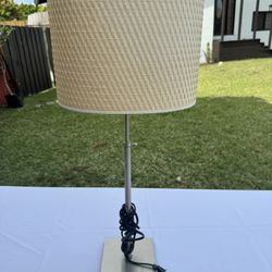 $12 Table Lamp (adjustable height) And Shade