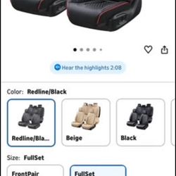 Brand new 4 Coverado Car seat Covers