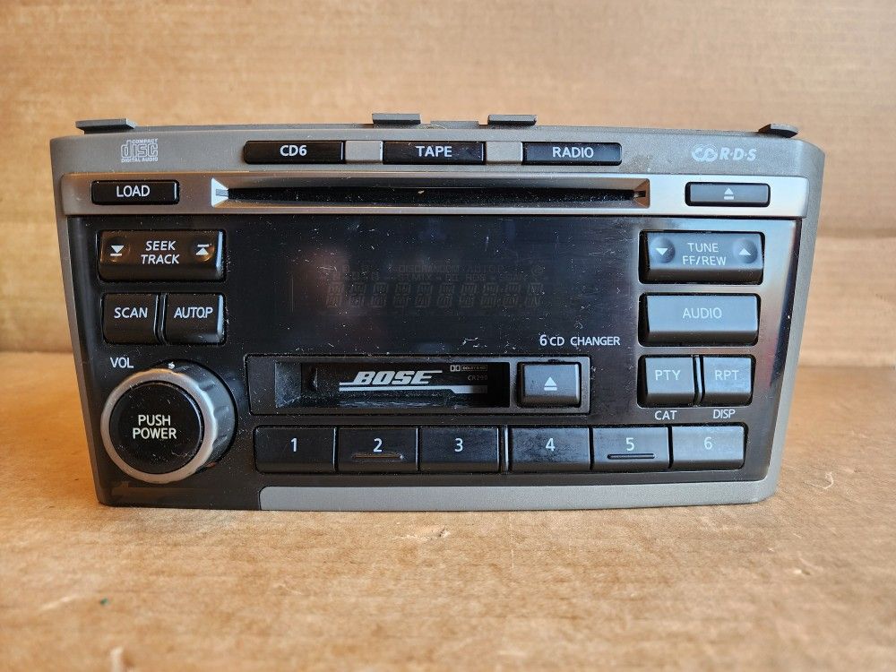 BOSE INFINITI I30 I35 Radio Tape Player 6CD Changer