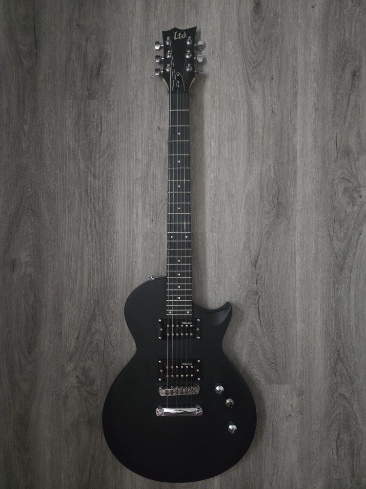 2022 ESP LTD EC-10 Matte Black Finish Electric Guitar