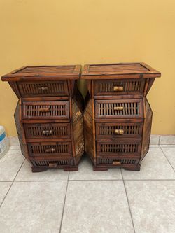 2 end drawers set