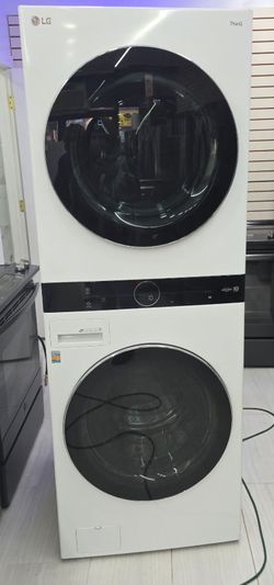 Lg Washing Machine And Gas Dryer Tower