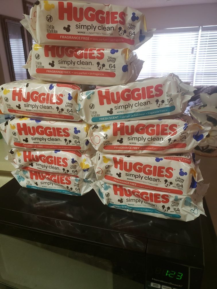 Huggies Wipes