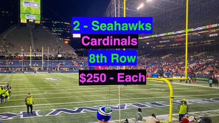 Seahawks Cardinals Tickets