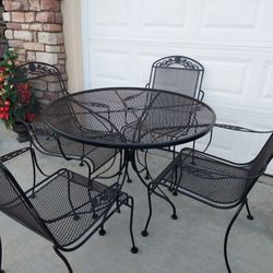 Vintage Patio Tableset