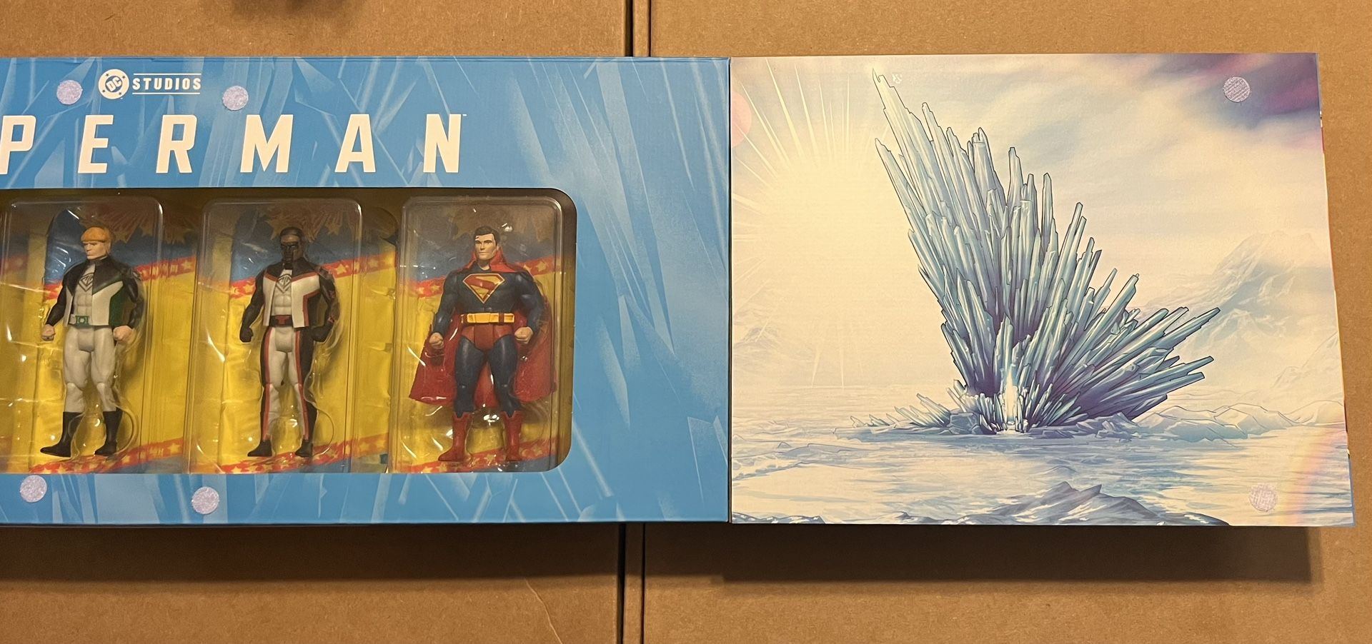 McFarlane Toys Superman Movie (DC Super Powers) 5-Pack Bundle Gold 