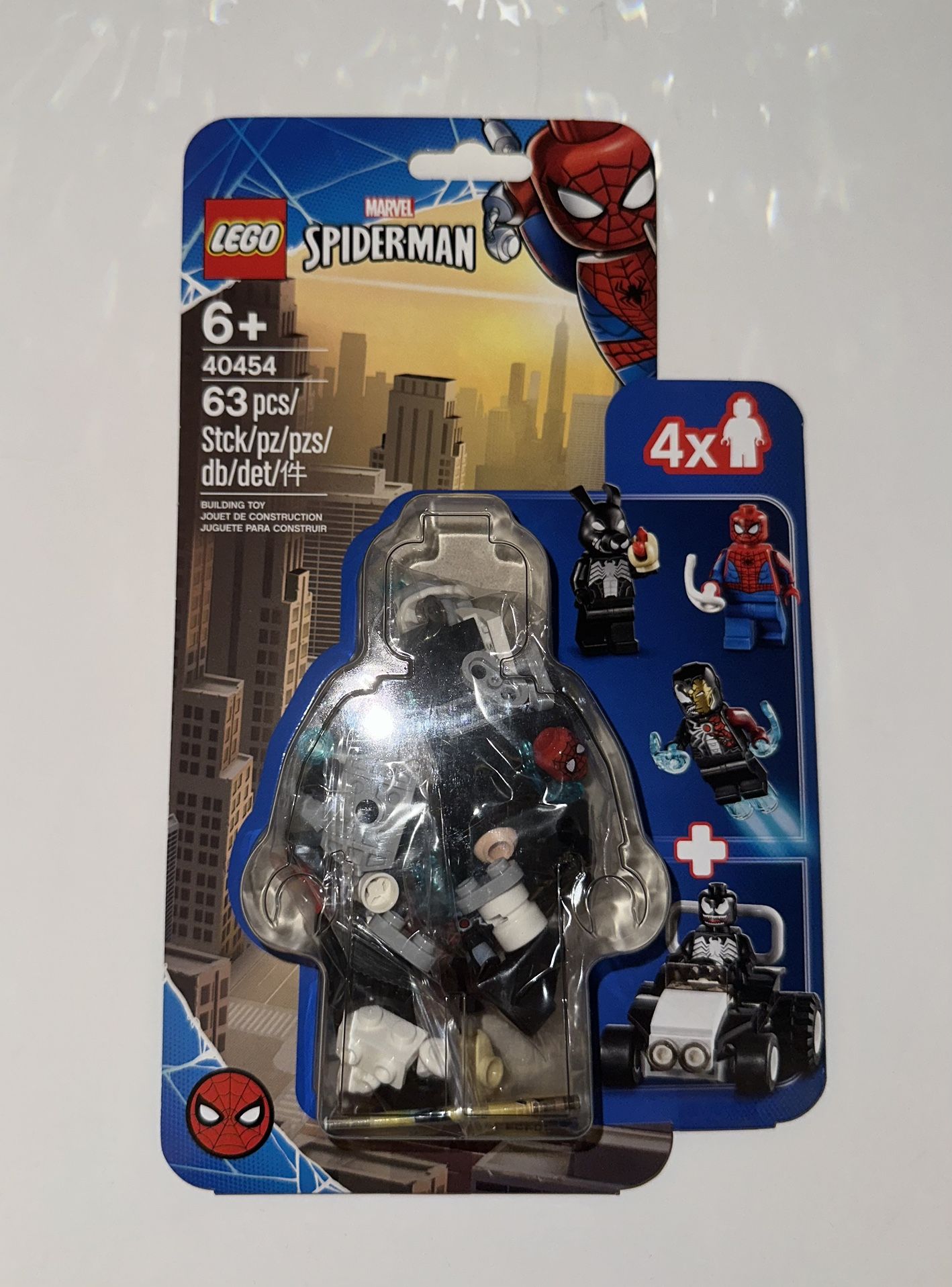 Lego Marvel 40454 Spider-Man Vs Venom & Iron Venom Minifigure Pack - New!!