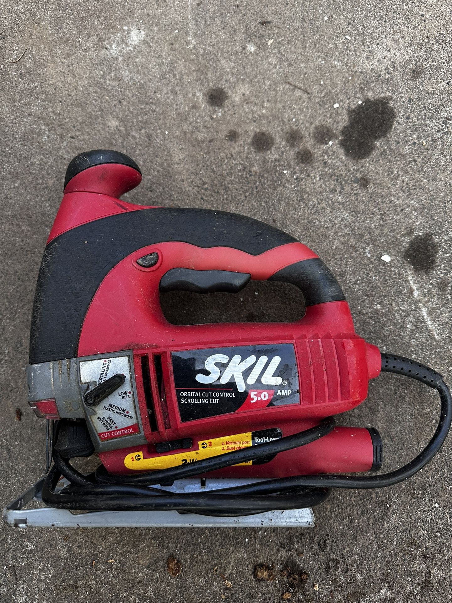 SKIL 4480 5 Amp Orbital/Scrolling Jig Saw