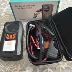 Car Jump Starter With Air Compressor 