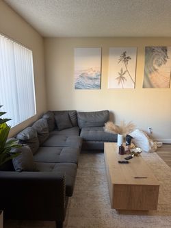 Gray Sectional Couch