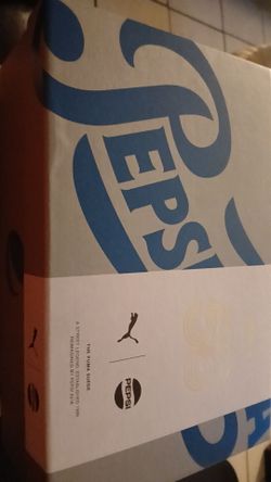 Puma suede pepsi collab
