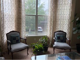 Victorian style chairs  set of 2