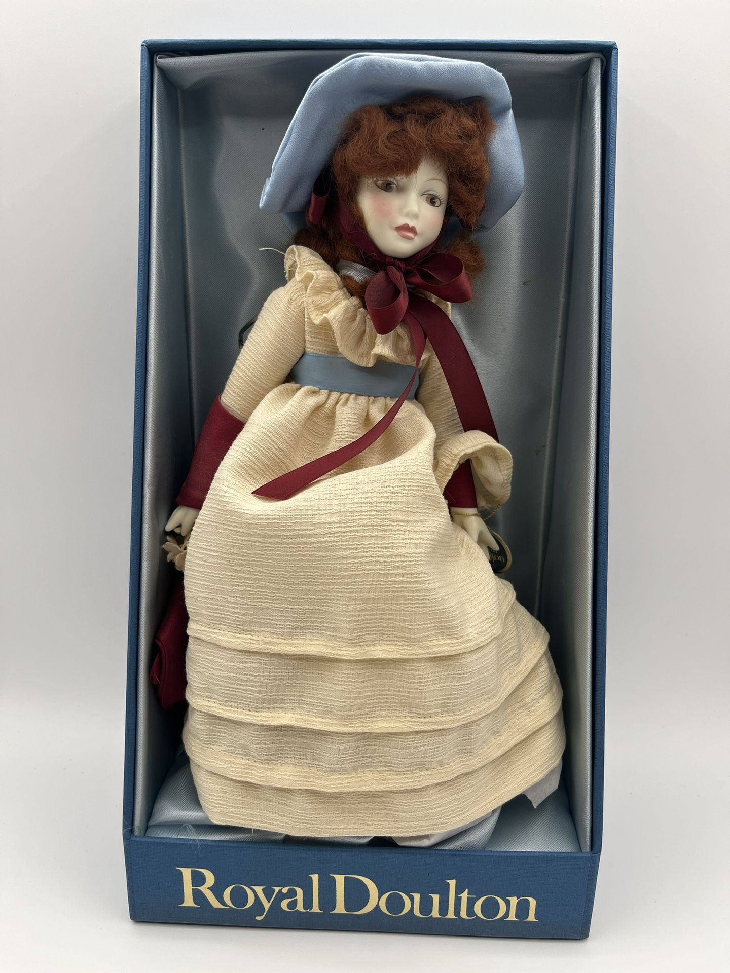 Vintage 1981 - Royal Doulton Nisbet Kate Greenaway Porcelain Doll Collection 
