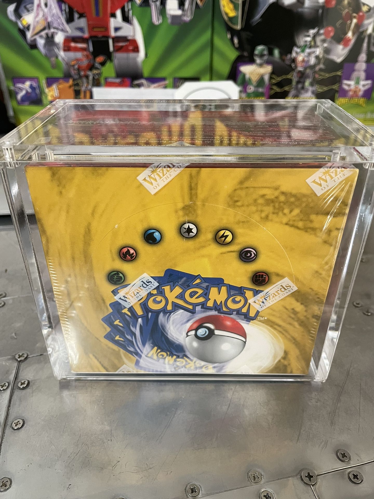 1999 Pokemon Base Set Unlimited Blue Wing Booster Box Mint