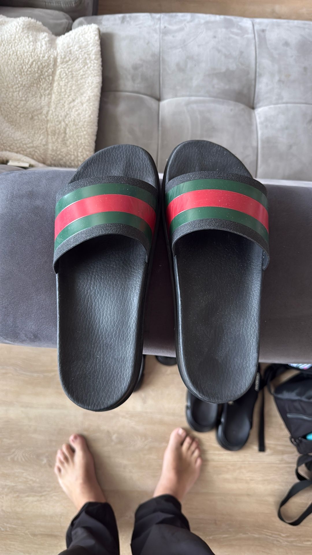 Near Perfect Men’s Gucci Slides Size 12