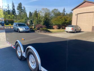 22’ ATC all aluminum stacker enclosed