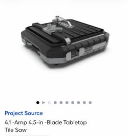 4.1 -Amp 4.5-in -Blade Tabletop Tile Saw