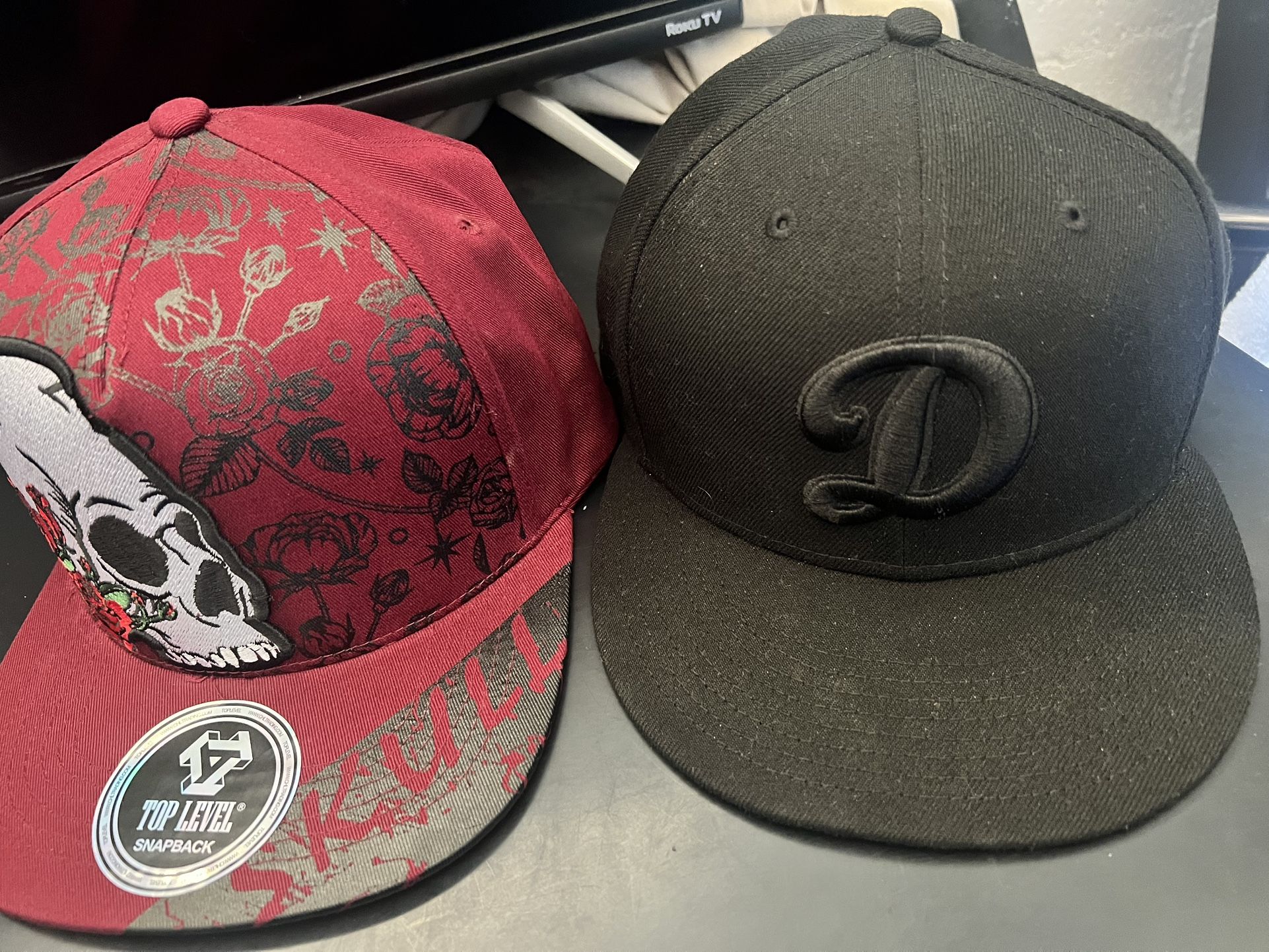 Snap backs Hats