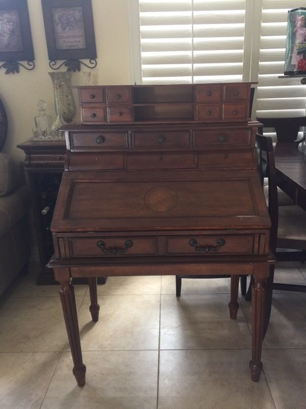 Vintage secretary desk