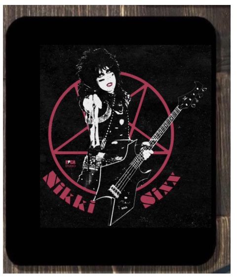 Nikki Sixx Mouse Pad