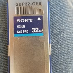 Sony SXS 32GB