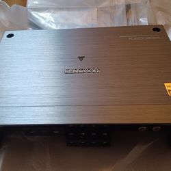 New Kenwood Class D 4 Channel Amplifier 