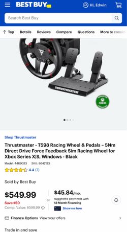Thrustmaster T598