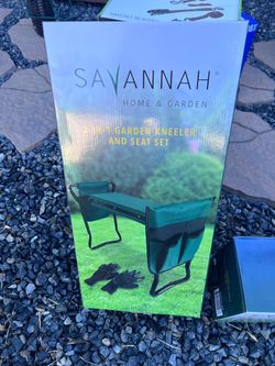 Savannah 2 in 1 Garden Kneeler and Seat Set - New, unused