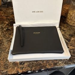 AIME LEON DORE SMALL LEATHER POUCH 