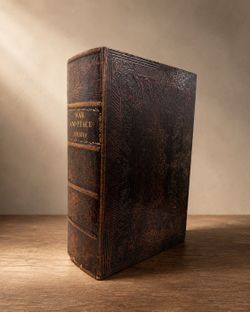 War and Peace Tolstoy Faux Book Storage Box Secret Hidden Compartment 14.5”