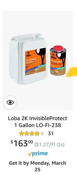 Loba 2k Invisible cork sealer