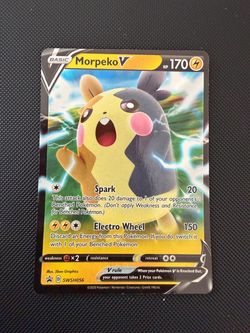 Morpeko V SWSH056 Pokémon Promo Card