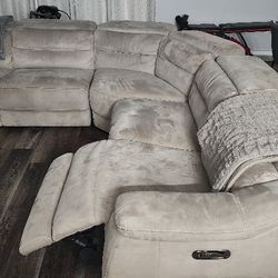 Electric Reclining Sofá 